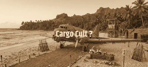 image de l'article Culte du cargo : quand on copie la forme sans le fond